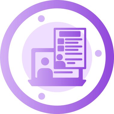 seo modern simgesinin vektör illüstrasyonu