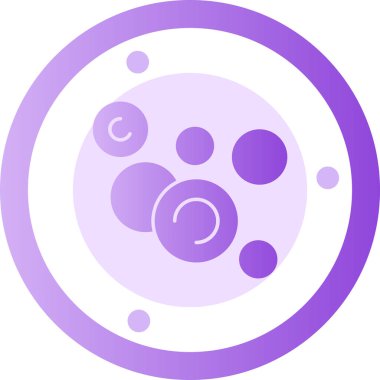 Gezegen. Web simgesi basit illüstrasyon