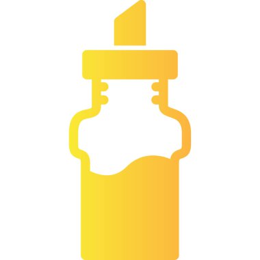 şişe simgesi vektör illüstrasyonu