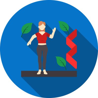 Kırık ağaçlı iş kadını..