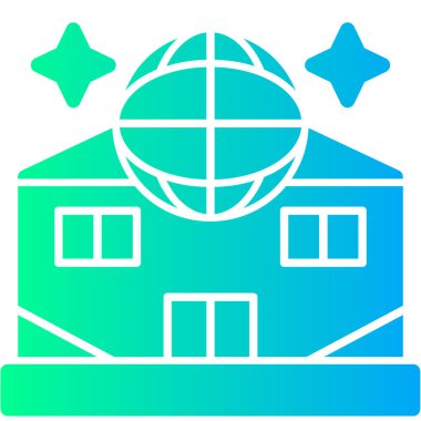 ev simgesi vektör illüstrasyonu