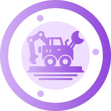 robot ikon vektör illüstrasyonu