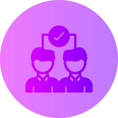 insanlar simge vektör illüstrasyonu