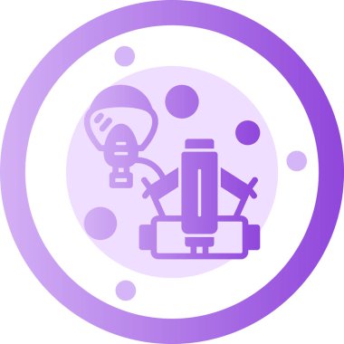 Modern simgenin vektör illüstrasyonu