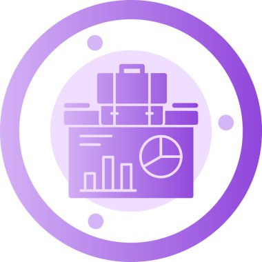 Pusula. Web simgesi basit illüstrasyon