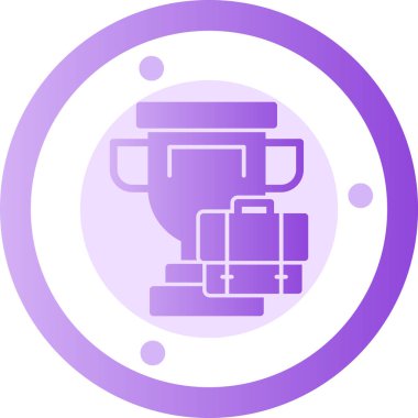 kupa ikonu vektör illüstrasyonu