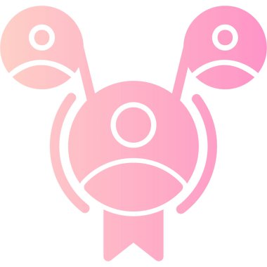 hayvan simgesi, vektör illüstrasyonu