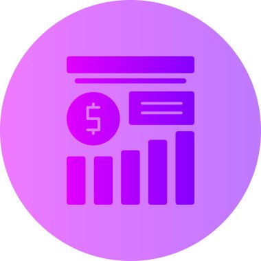 İş. Web simgesi basit illüstrasyon