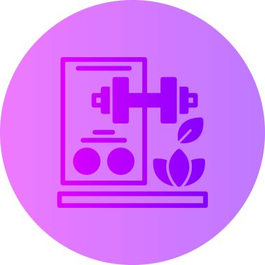 Bir bilgisayar simgesinin vektör illüstrasyonu