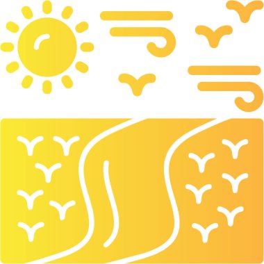 hava durumu web simgesi basit illüstrasyon