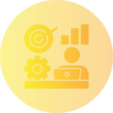 seo modern simgesinin vektör illüstrasyonu