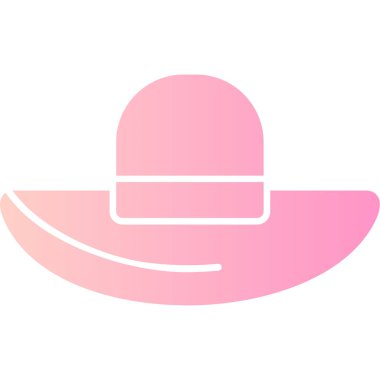 Şapka. Basit tasarım. resimleme