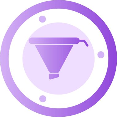 huni. Web simgesi basit illüstrasyon