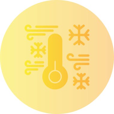 termometre modern simge, vektör illüstrasyonu