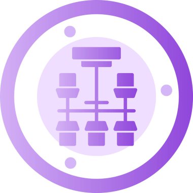 seo modern simgesinin vektör illüstrasyonu