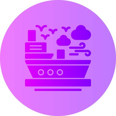 Yemek. Web simgesi basit illüstrasyon