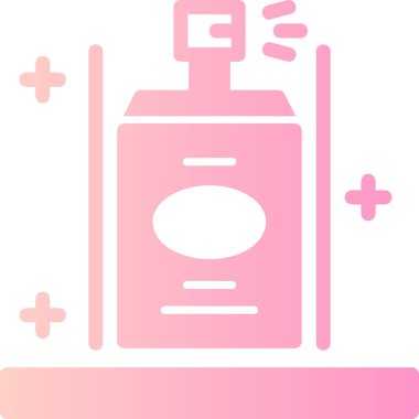 Gaz simgesi, vektör illüstrasyonu