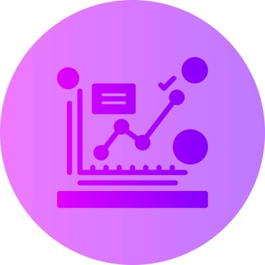 Modern simgenin vektör illüstrasyonu