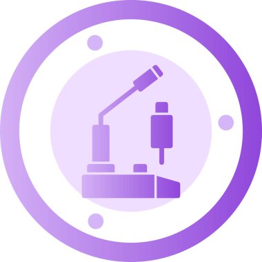 Modern oto tamir simgesinin vektör illüstrasyonu