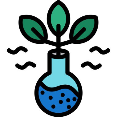 Kimyasal şişe. Basit tasarım