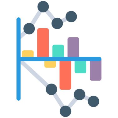 grafik simgesi, vektör illüstrasyonu. düz tasarım biçimi