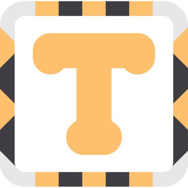 Modern b 'nin vektör illüstrasyonu eksik simgesi.