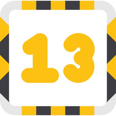 14 numaralı işaret simgesi