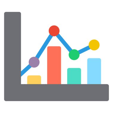 grafik düz vektör simgesi