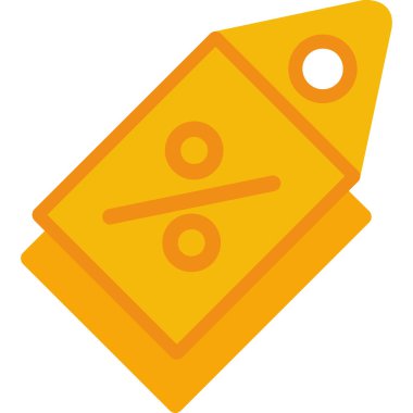 Fiyat etiketi simgesi. basit vektör