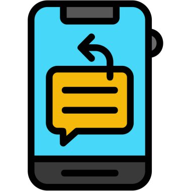 - Telefon. Web simgesi basit tasarım