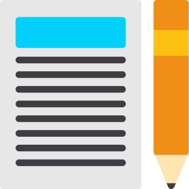 kalem ve kağıt simgesi