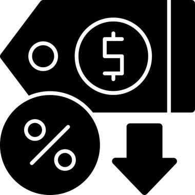 Dolar simgesi, vektör illüstrasyonu