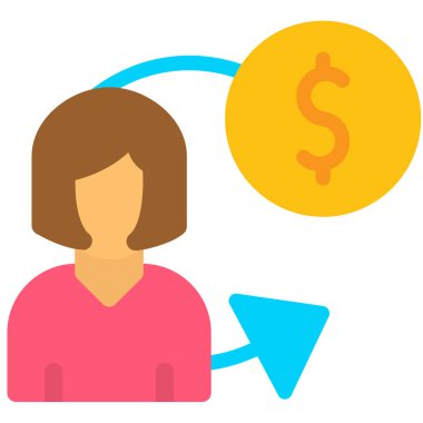 para düz vektör simgesi