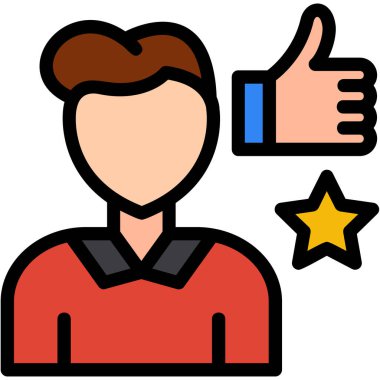 Geri besleme derecelendirme simgesi