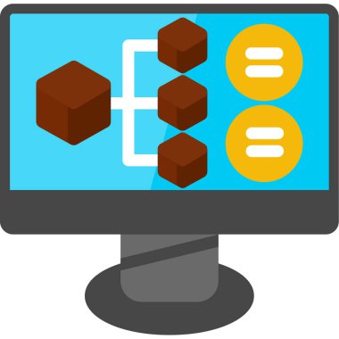 veritabanı sunucu simgesi doldurulmuş özet biçimi