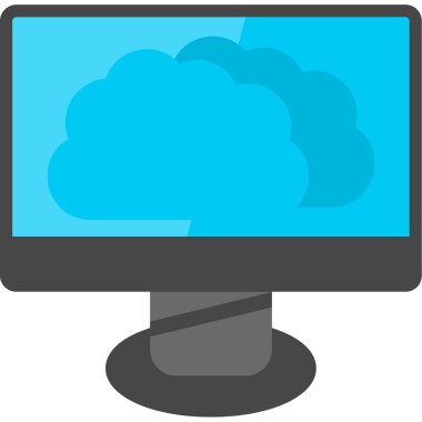 Bulut hesaplama. Web simgesi