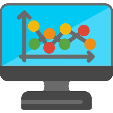 analitik iş grafik simgesi