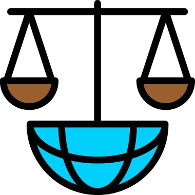 Adalet, adalet simgesini ana hatlarıyla ölçeklendirdi