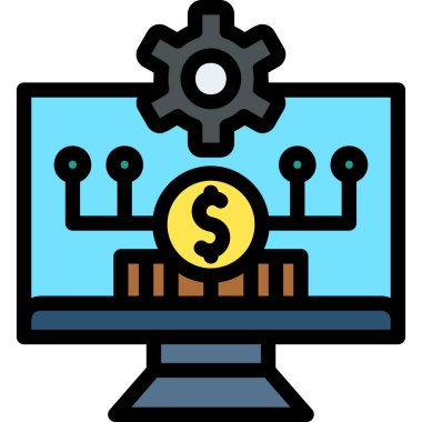 dizüstü bilgisayar dişli simgesi