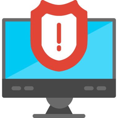 Asma kilit izole vektör illüstrasyon grafik tasarımlı bilgisayar