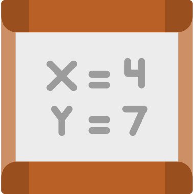 mathematics icon vector illustration