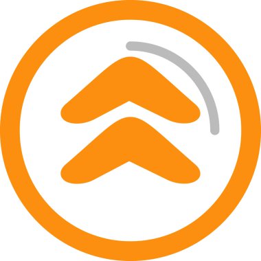 ok simgesi vektör illüstrasyonu