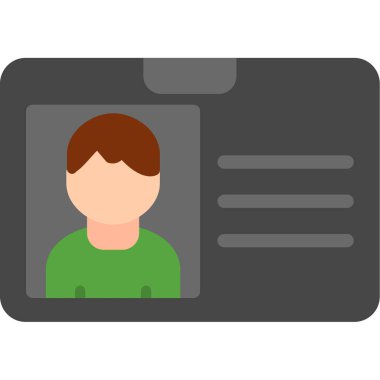 kart simge vektör çizim