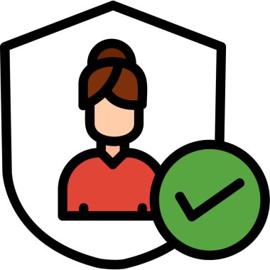 iş adamı simgesi ve vektör illüstrasyonu beyaz arkaplanda izole edildi