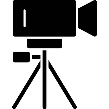 kamera film simgesi sağlam stil