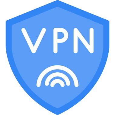 vpn vpn. Web simgesi basit illüstrasyon