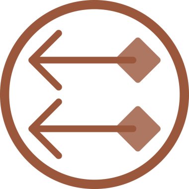 ok simgesi vektör illüstrasyonu