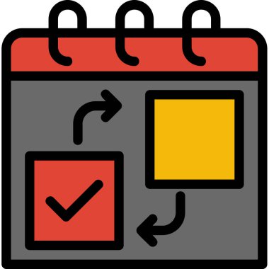 Takvim Tarihi Simge Vektör Özeti ResmiComment