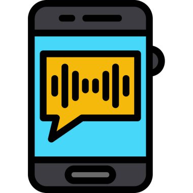 - Telefon. Web simgesi basit illüstrasyon