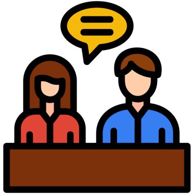 iş simgesi, vektör resimleme